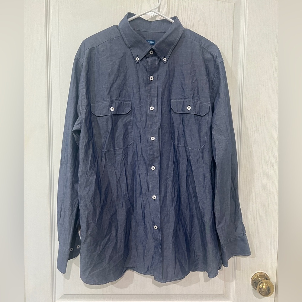 FINAL PRICE Fish Hippie Button Down Shirt